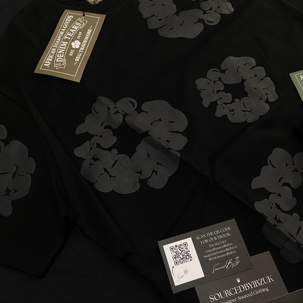 DENIM TEARS "Cotton-Wreath" Monochrome Set