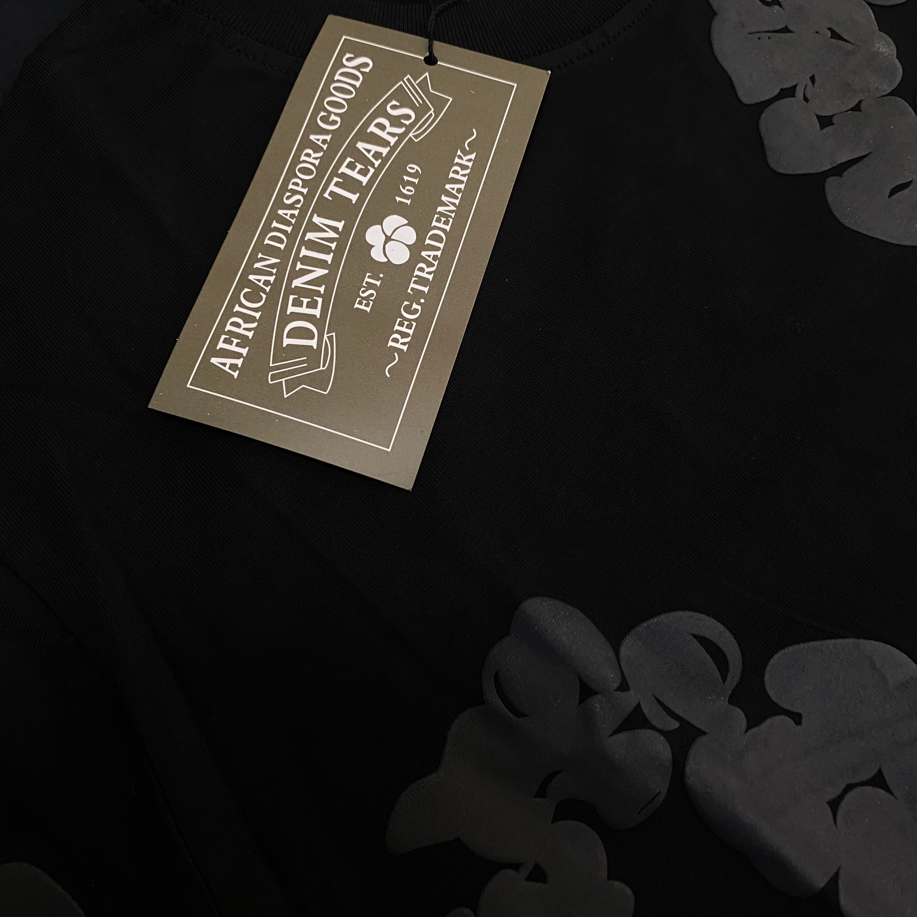 DENIM TEARS "Cotton-Wreath" Monochrome Set