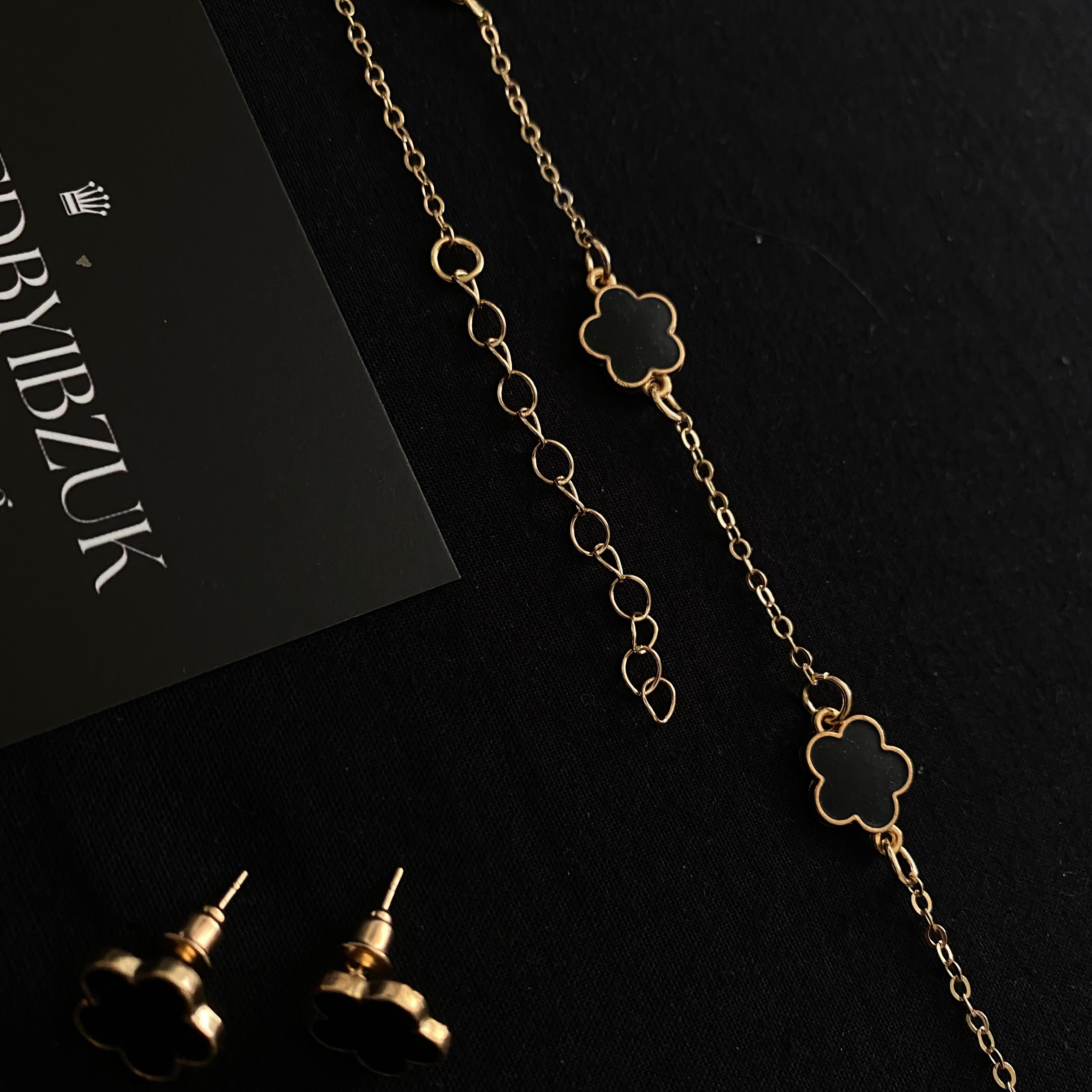9KT Gold Plated Van-Cleef "Inspired" Set