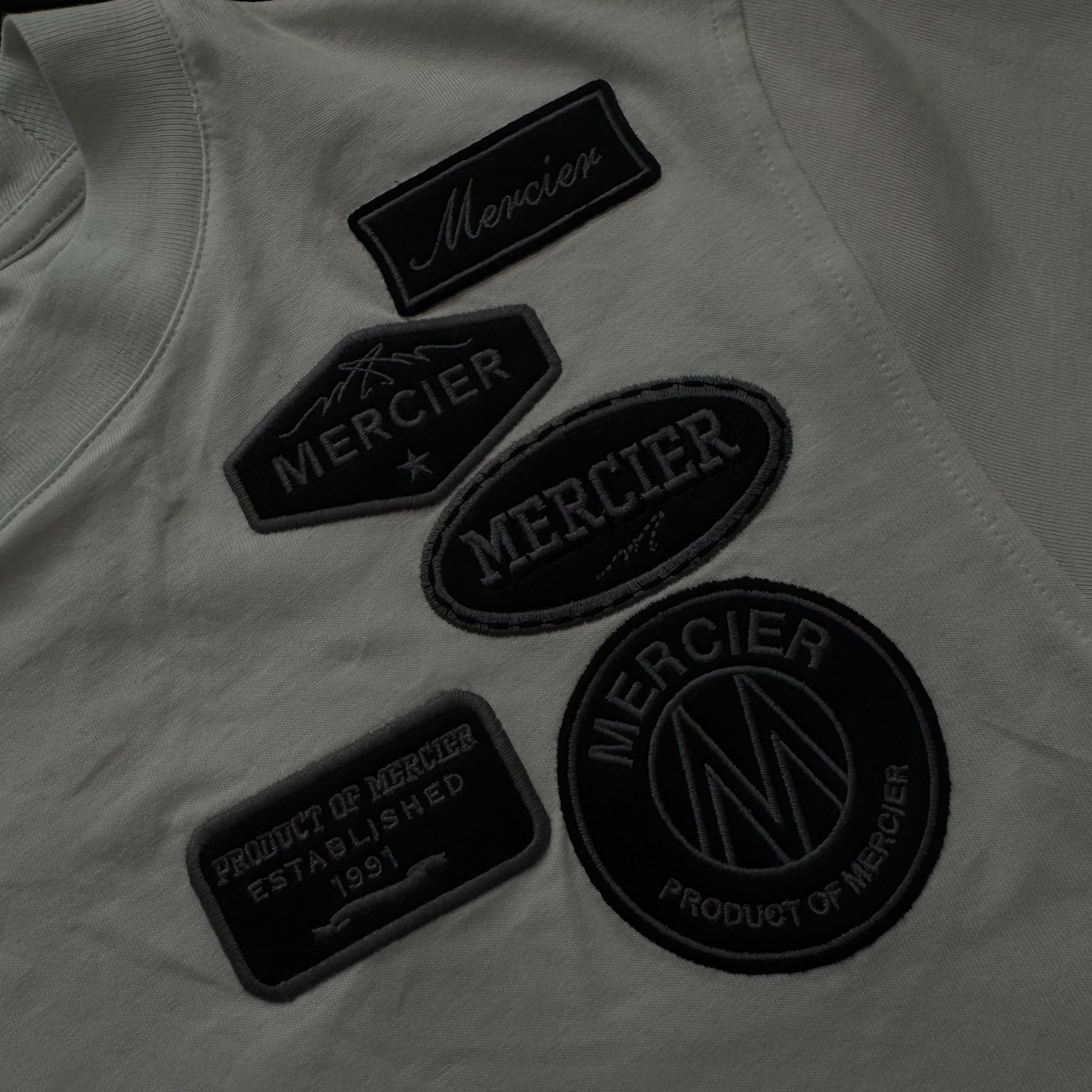 MERCIER Signature Embroidered Tee