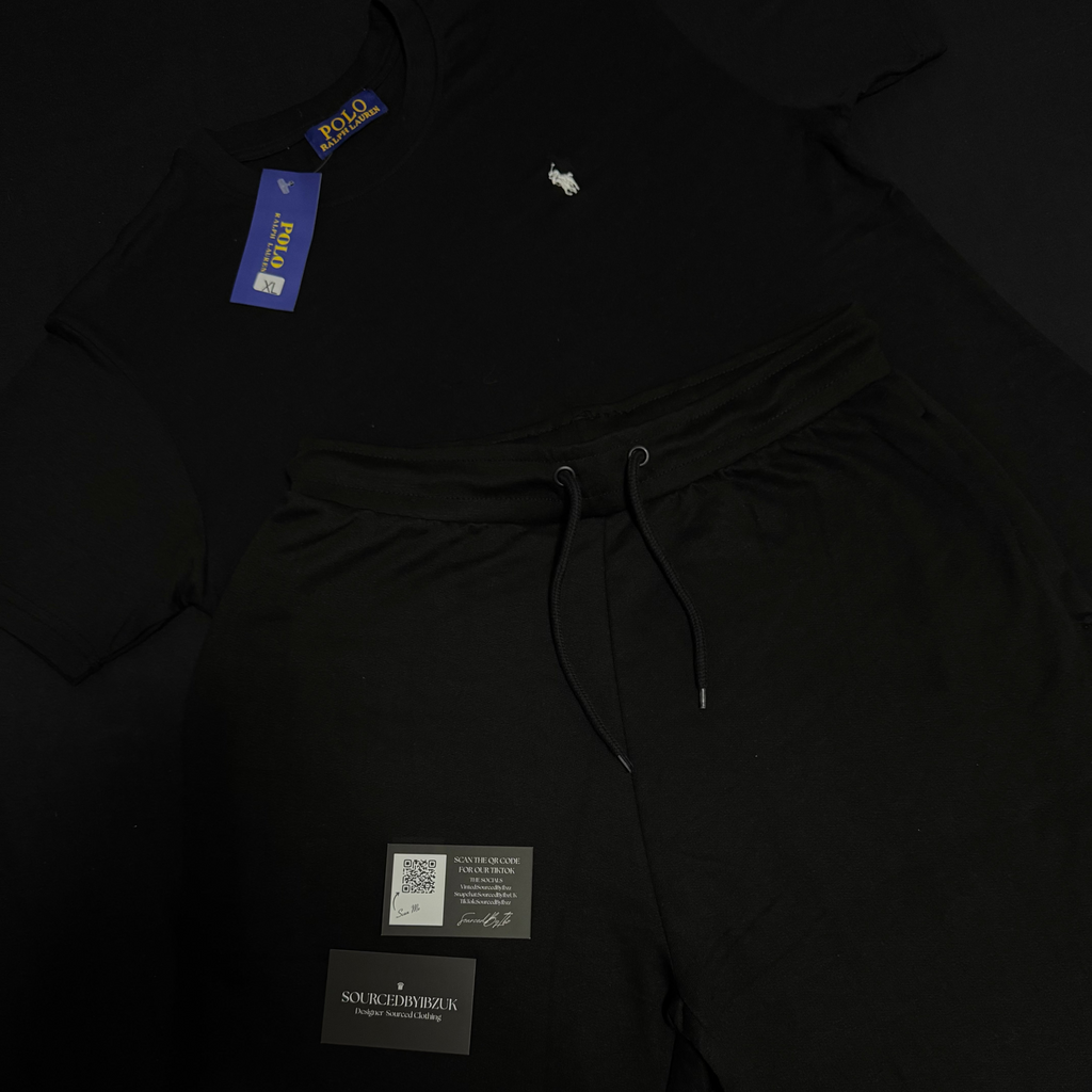 Polo Ralph-Lauren Shorts & Tee Set
