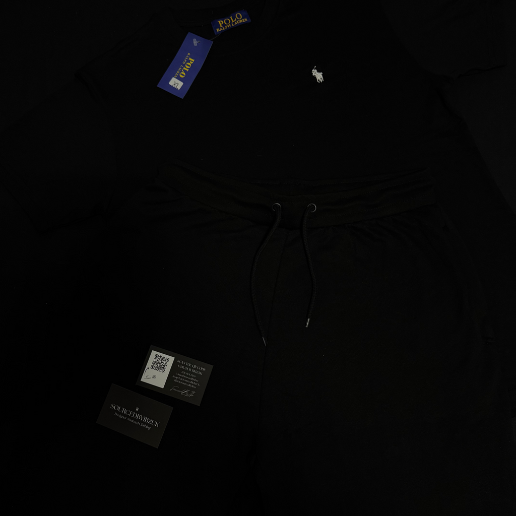 Polo Ralph-Lauren Shorts & Tee Set